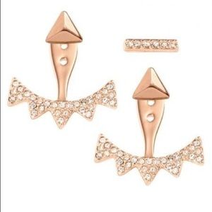 Pavé Triangle Ear Jacket